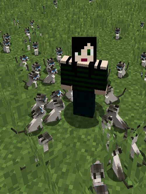 Herding Cats in Minecraft